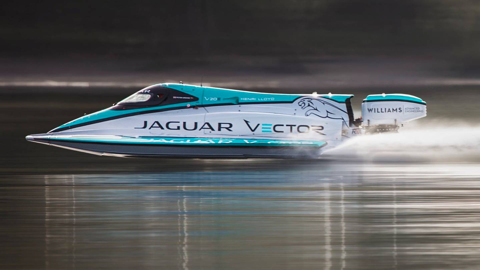 Jaguar Wereldrecord Powerboat