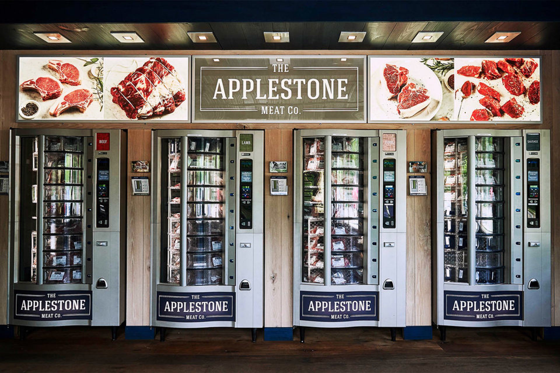 meat vending machine vlees
