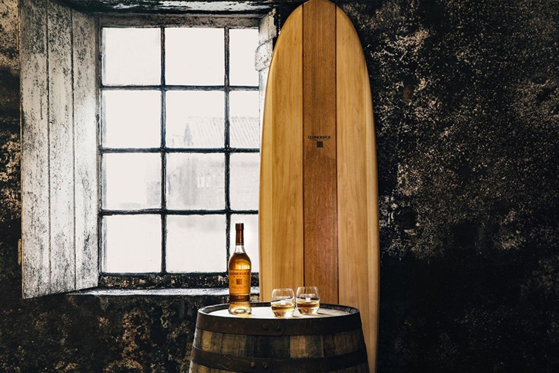 Glenmorangie-Original-Whisky-Cask-Surfboard gewoonvoorhem
