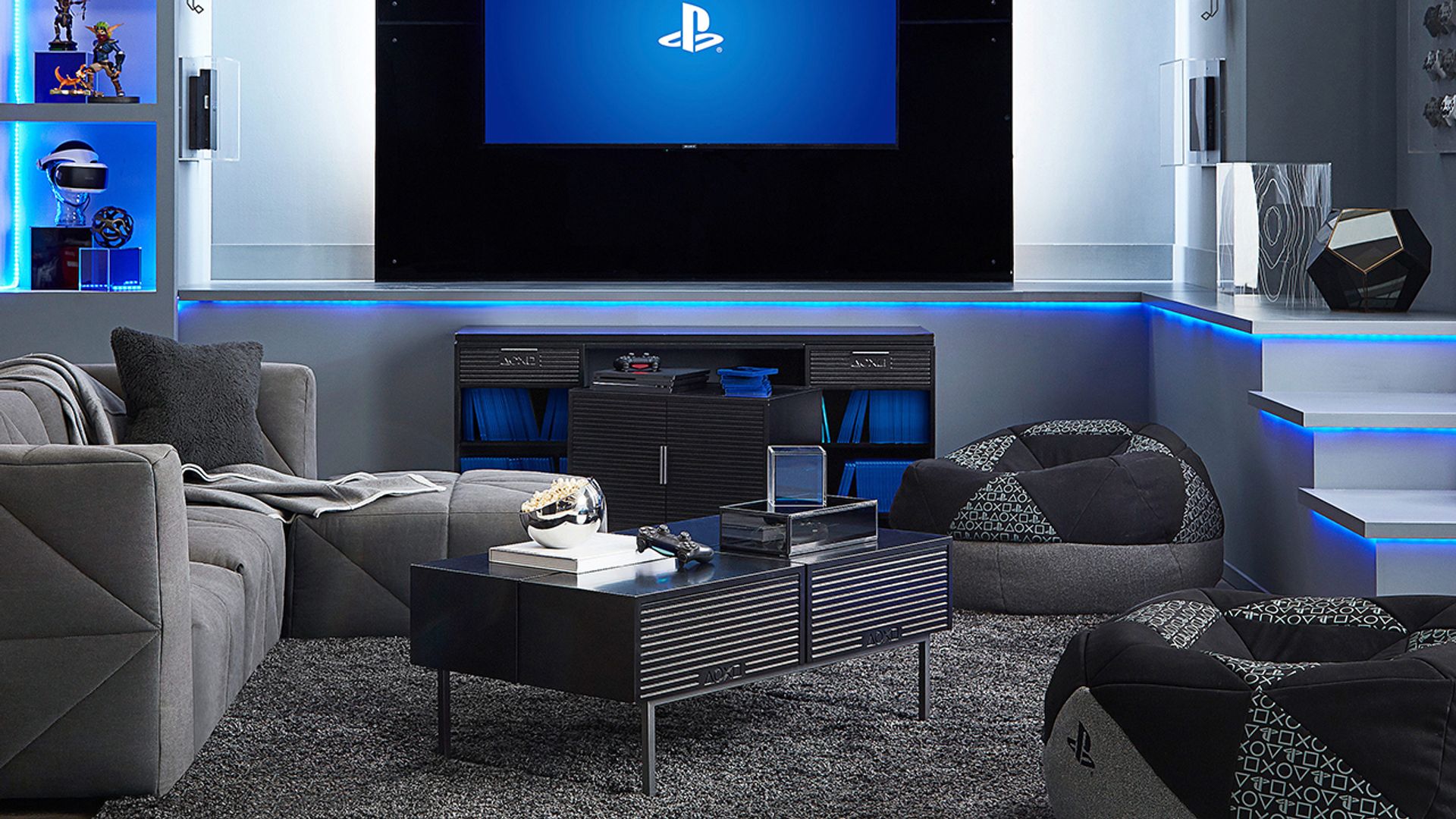 PlayStation-meubels woonkamer inrichting gewoonvoorhem