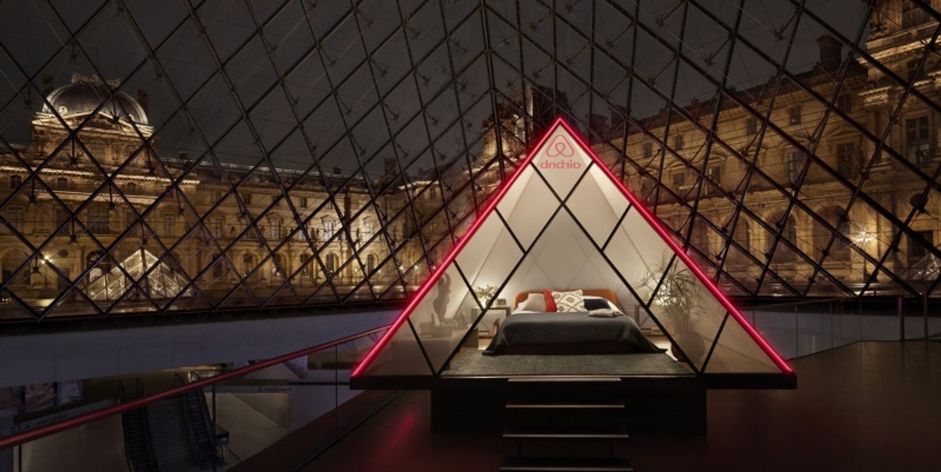 Overnachten in het Louvre
