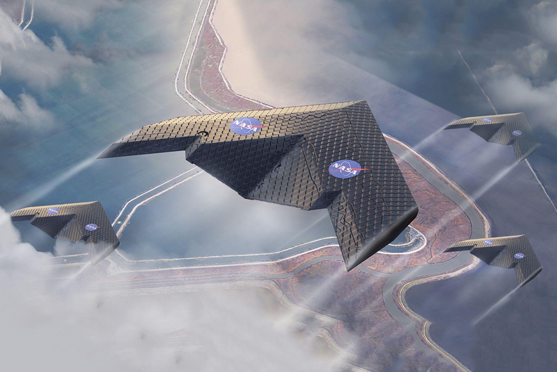 Revolutionaire Vliegtuigen NASA en MIT Morphing-vleugel