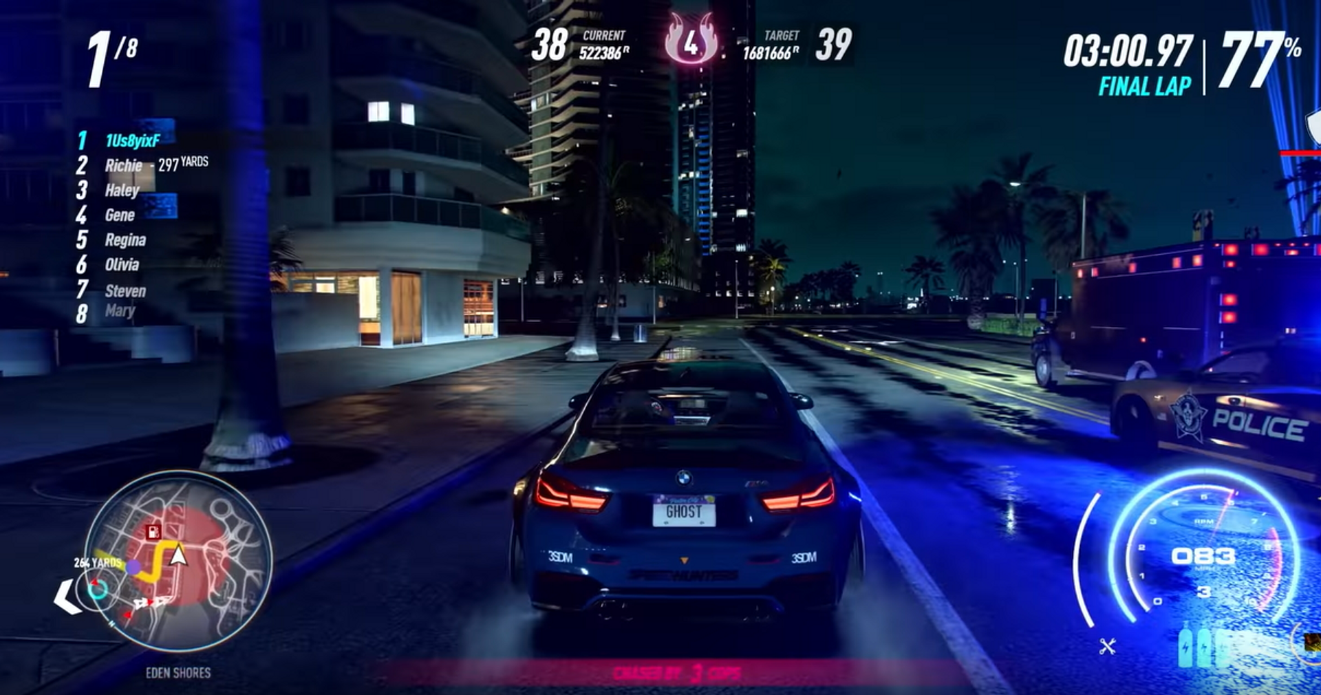 Gameplay Need for Speed Heat