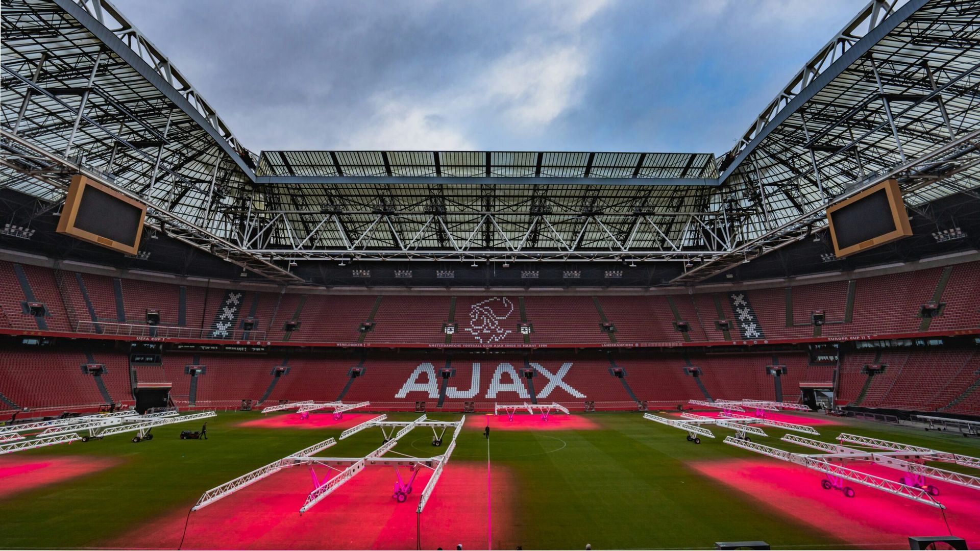 Ajax arena toppers