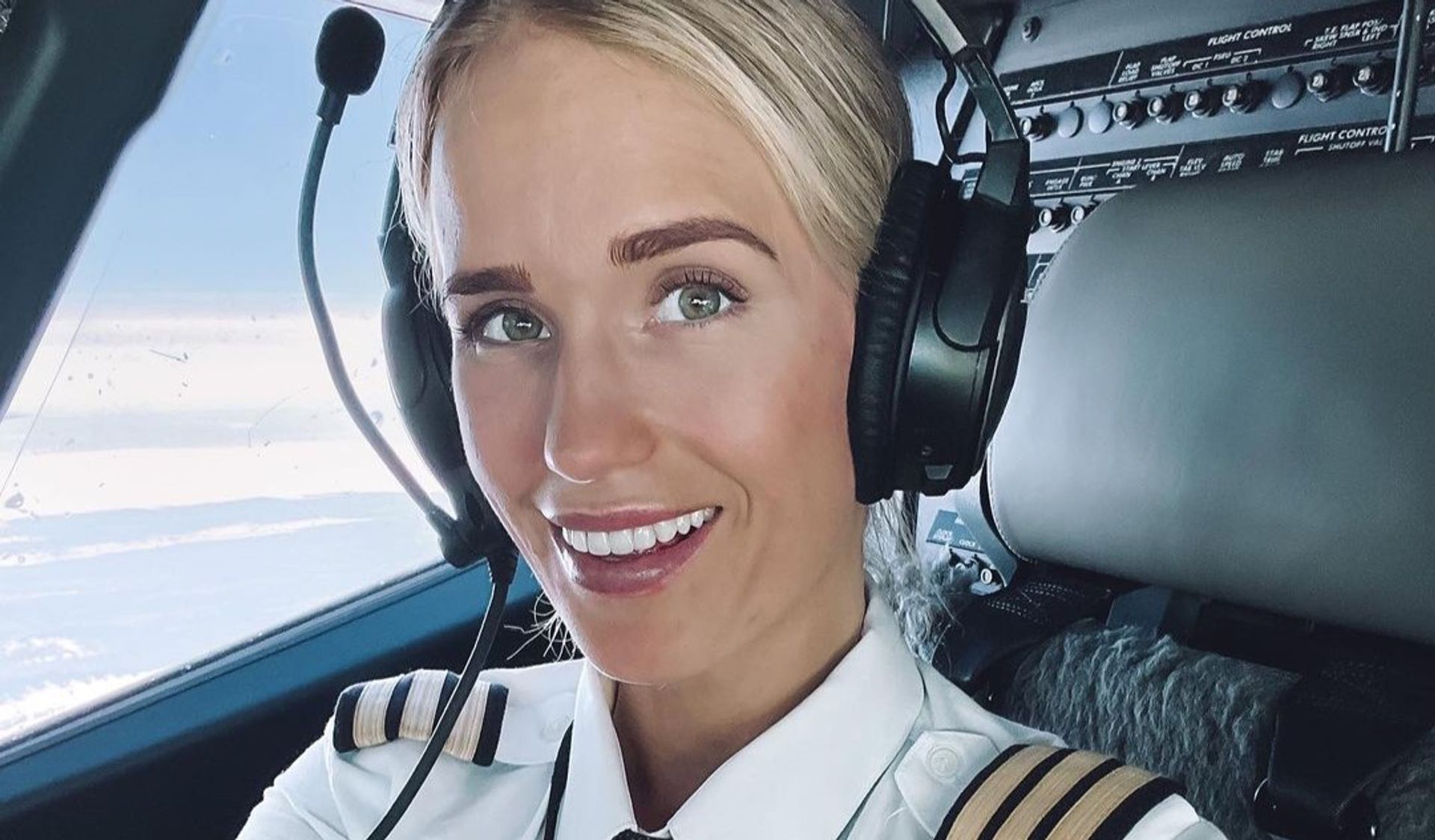 Maria Fagerström piloot