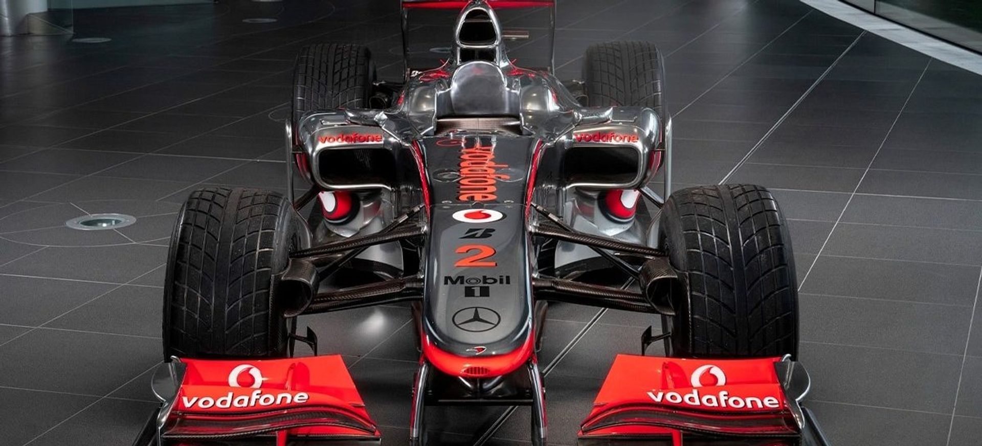 Formule 1-auto van Lewis Hamilton