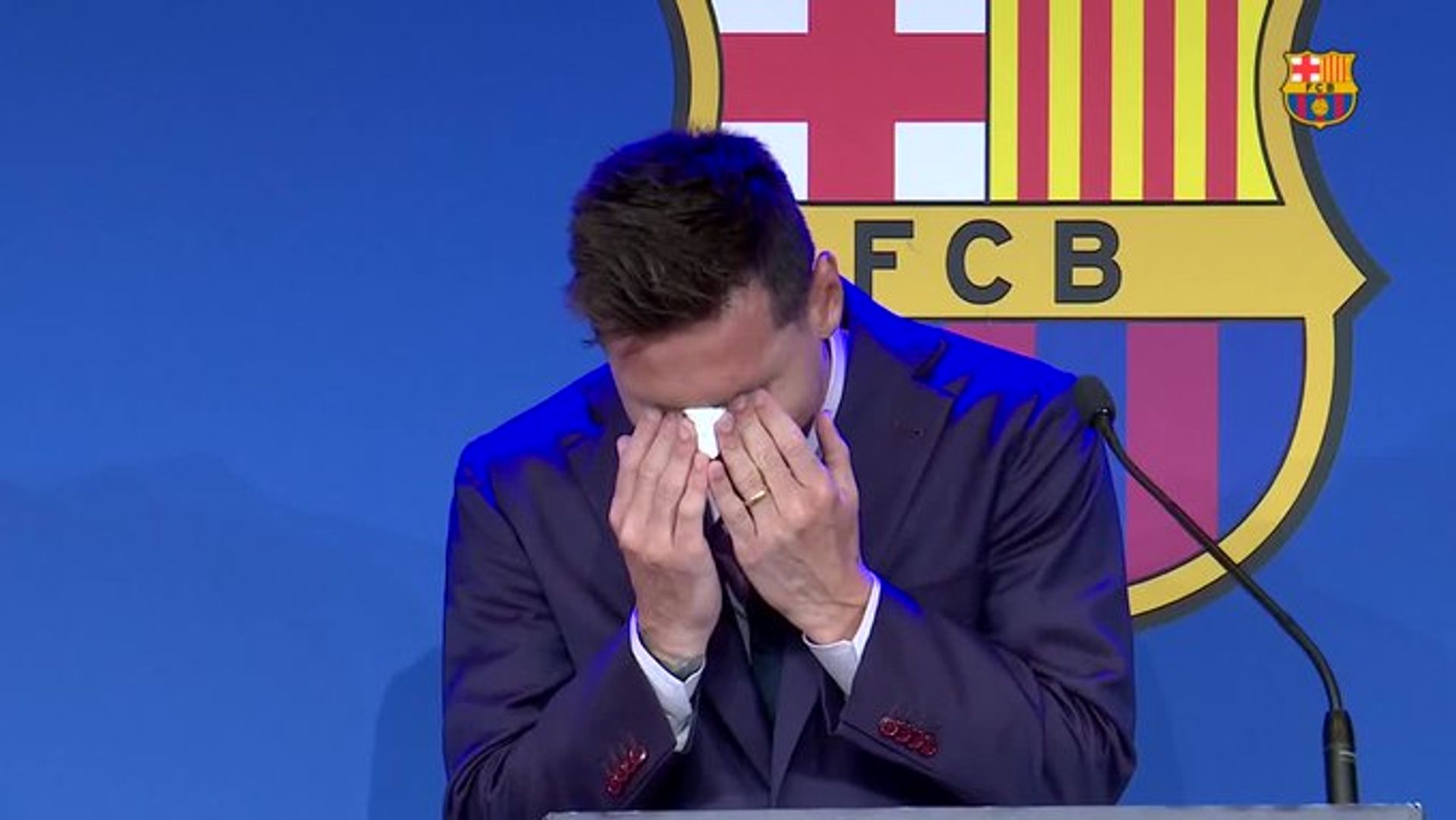ode van FC Barcelona aan Lionel Messi
