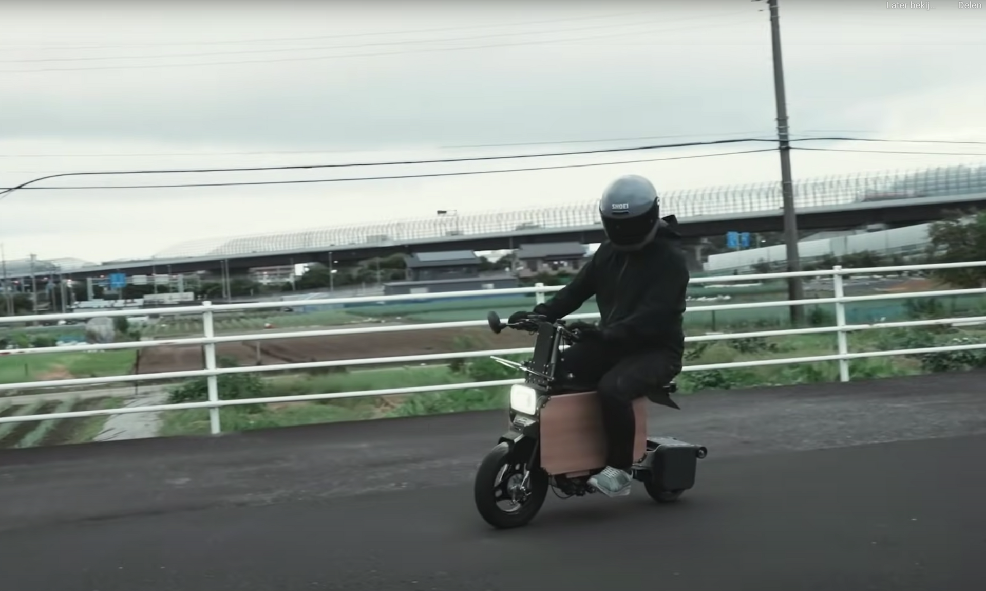 Tatamel Bike opvouwbare scooter