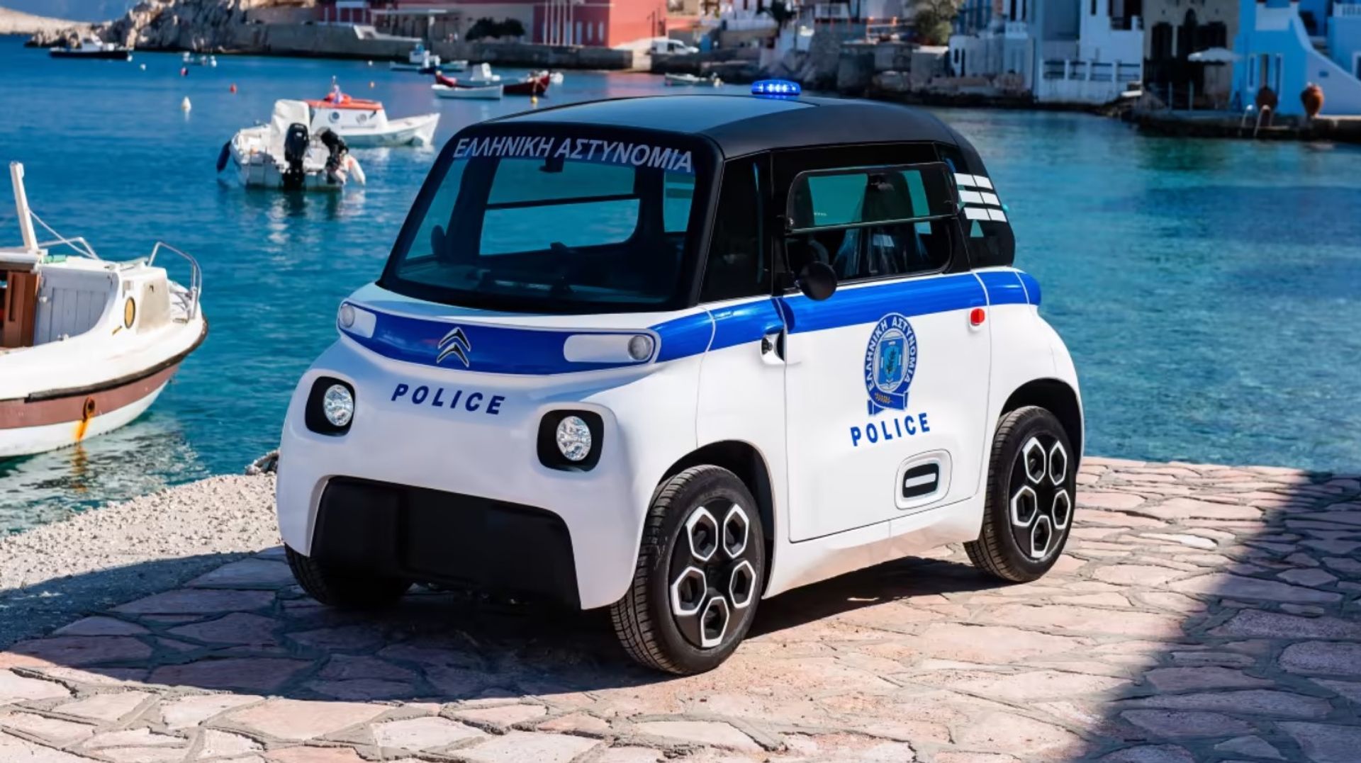 langzaamste politieauto ter wereld