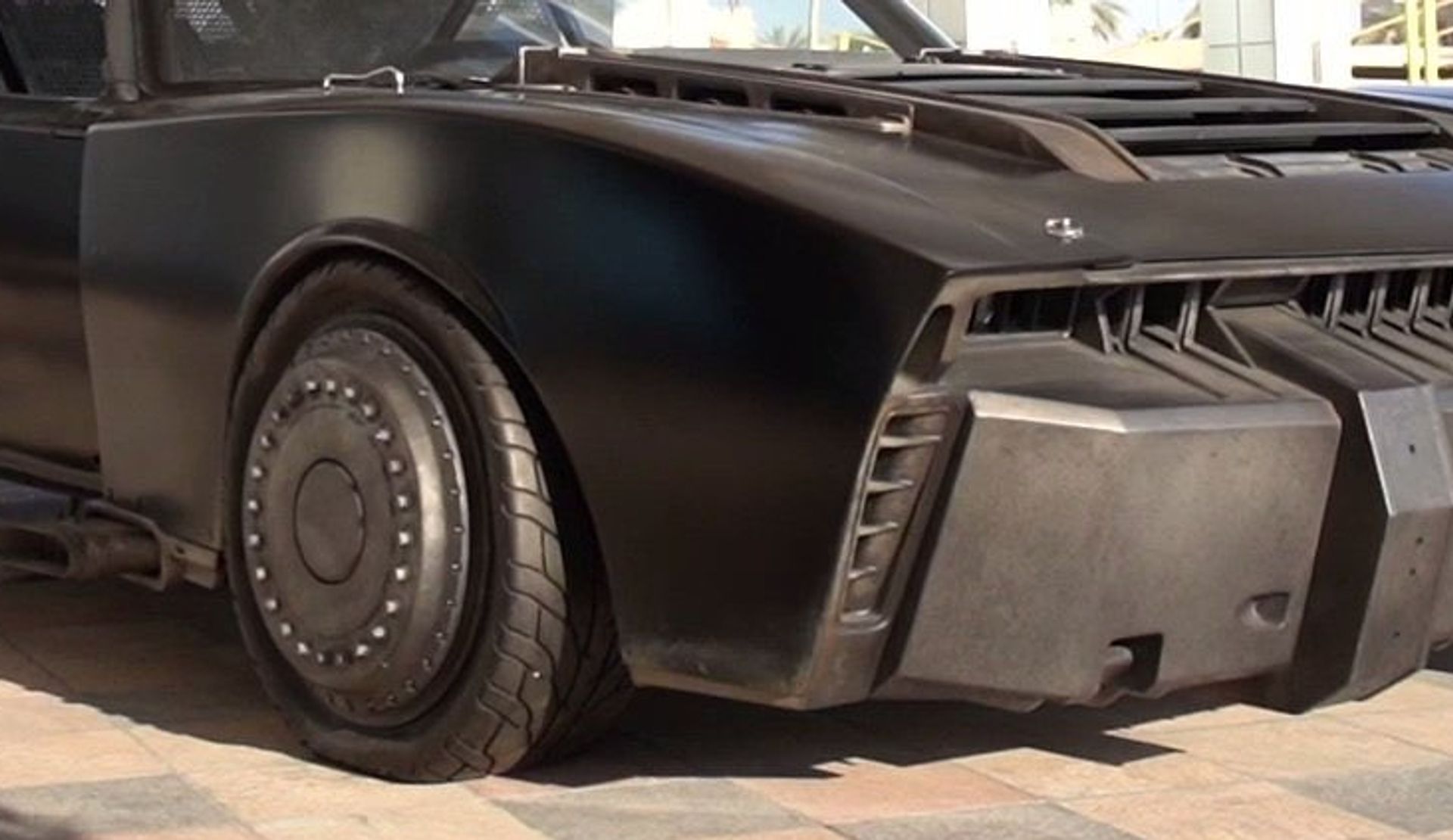 nieuwe batmobile The Batman
