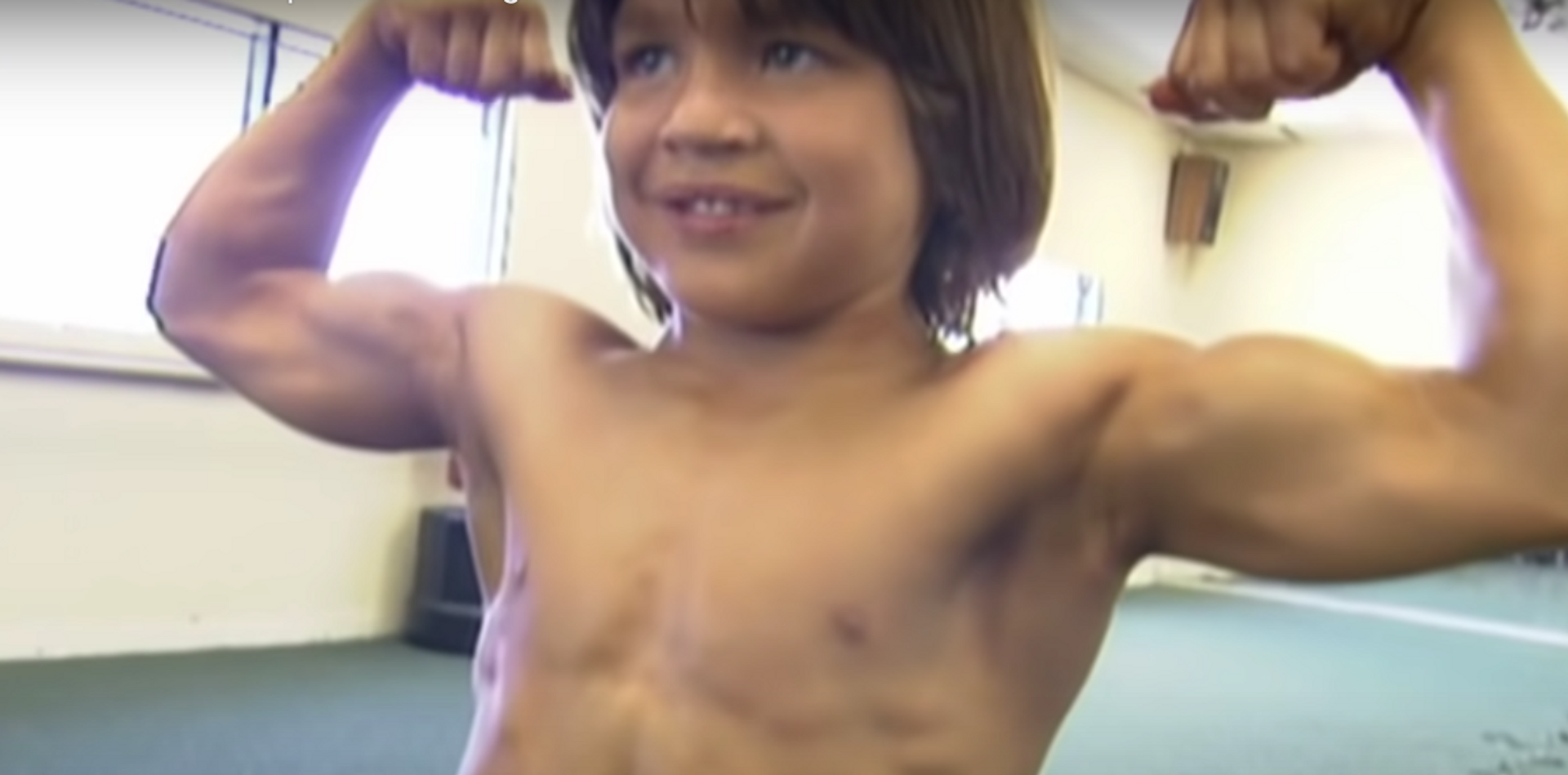richard sandrak jongste bodybuilder ooit