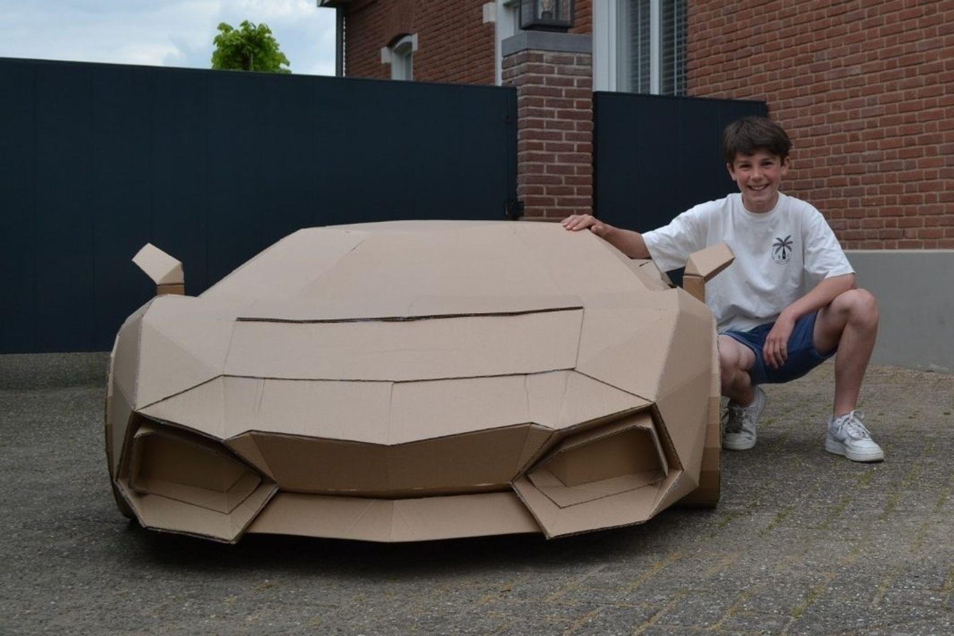 Olivier Backx Lamborghini karton