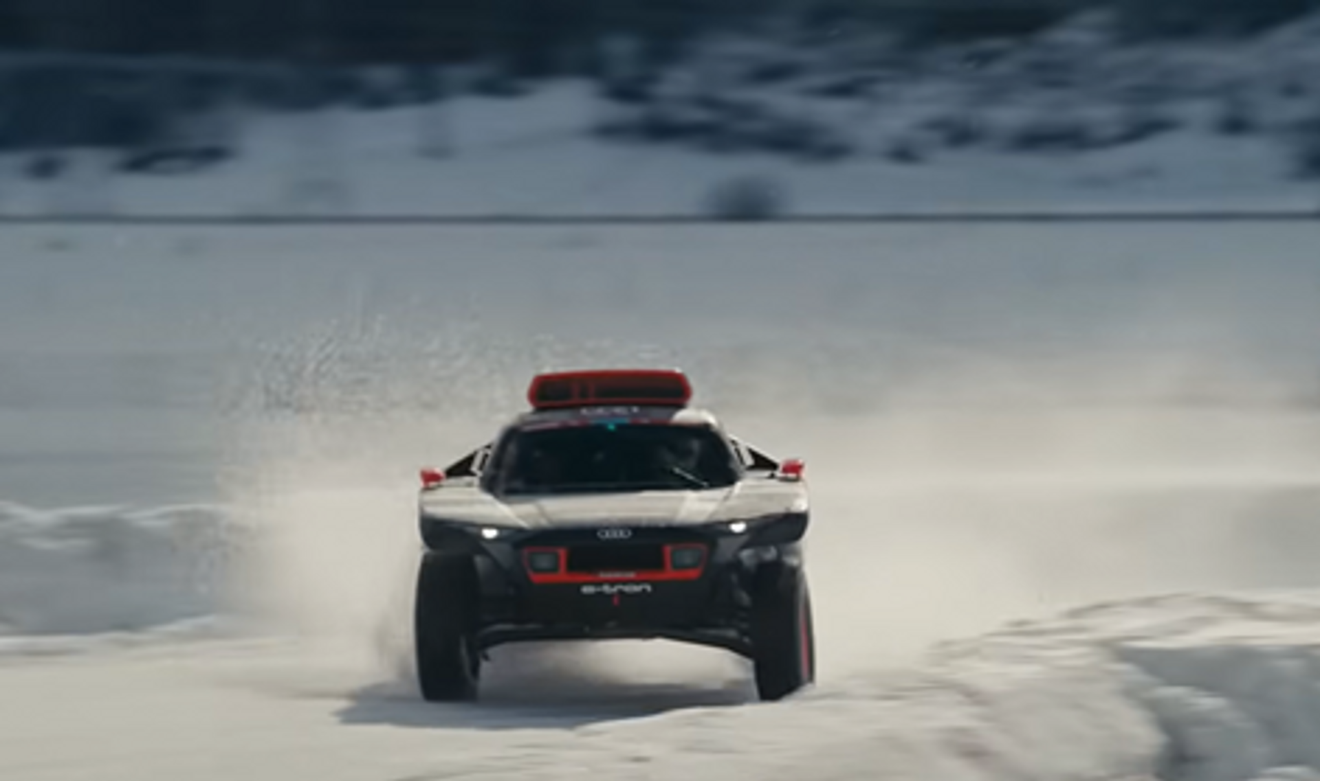 Audi Rs Q e-tron sneeuw
