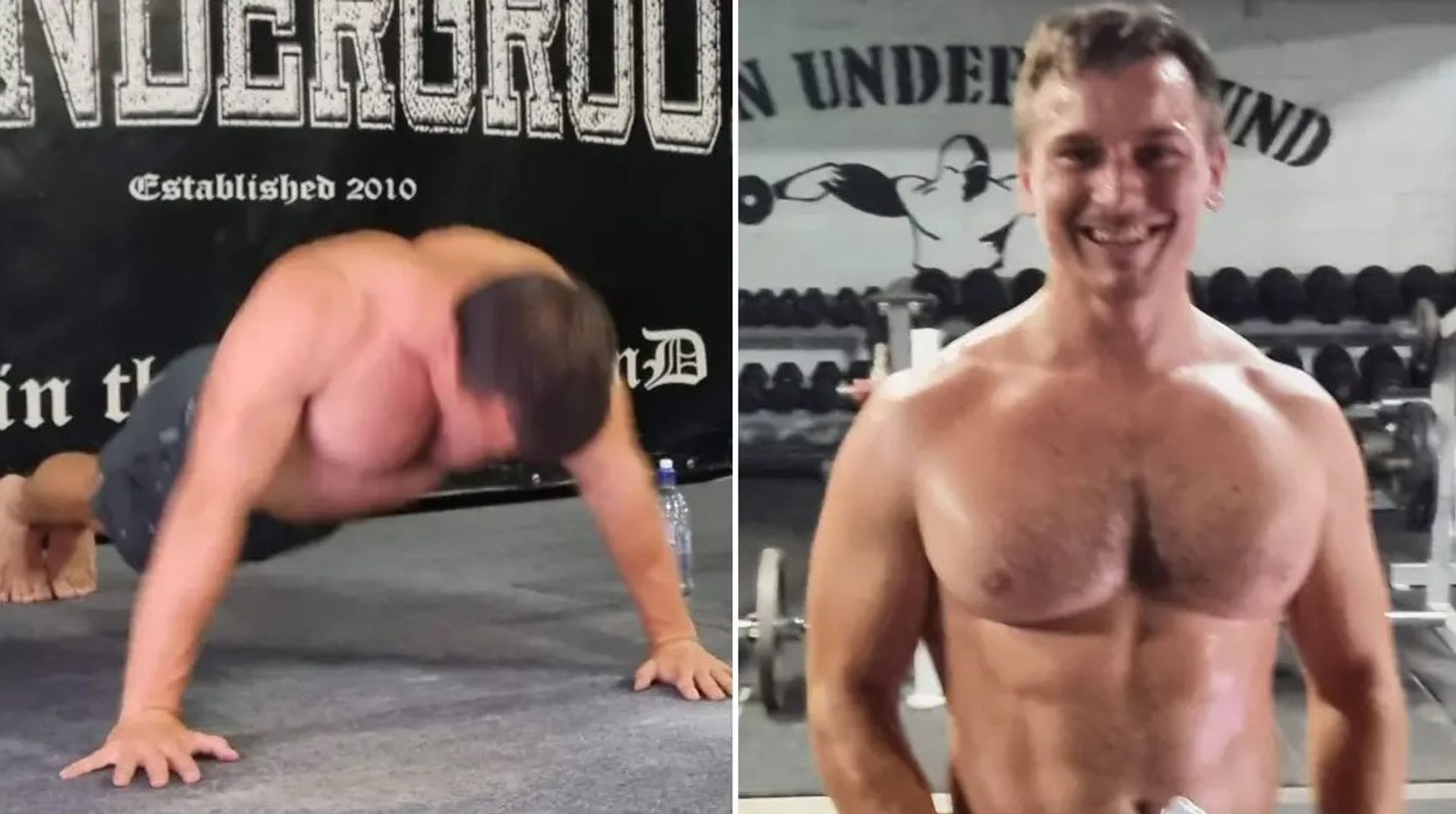 Lucas Helmke push-ups wereldrecord