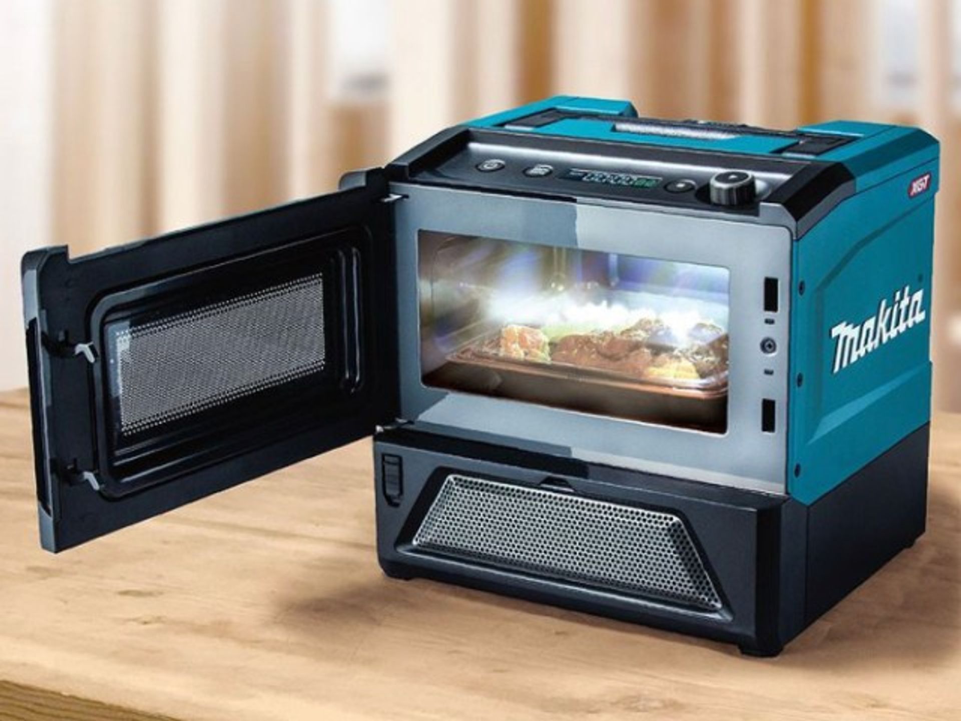 Dankzij draagbare Makita kan je overal warm eten