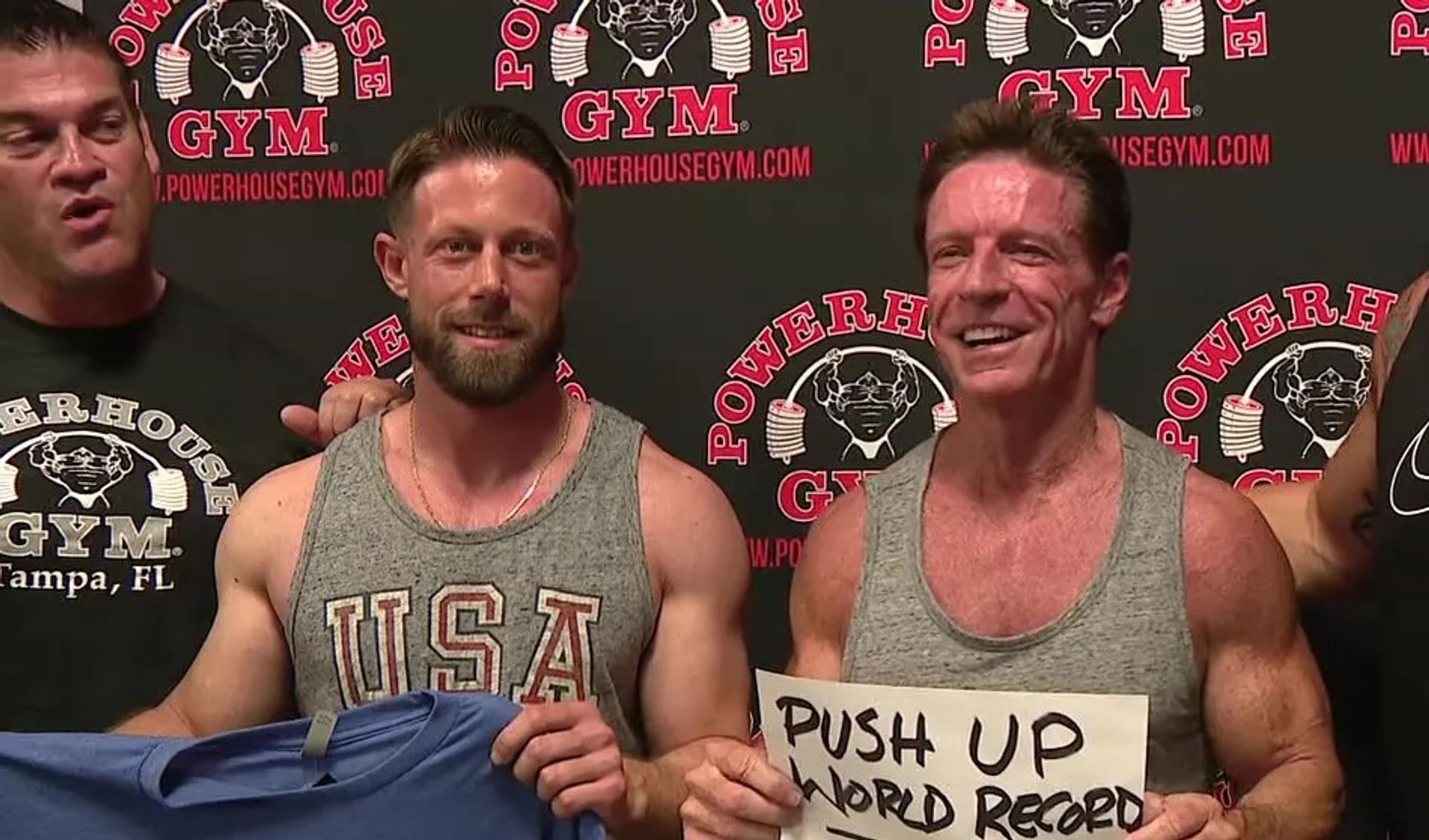 rob sterling wereldrecord push-ups
