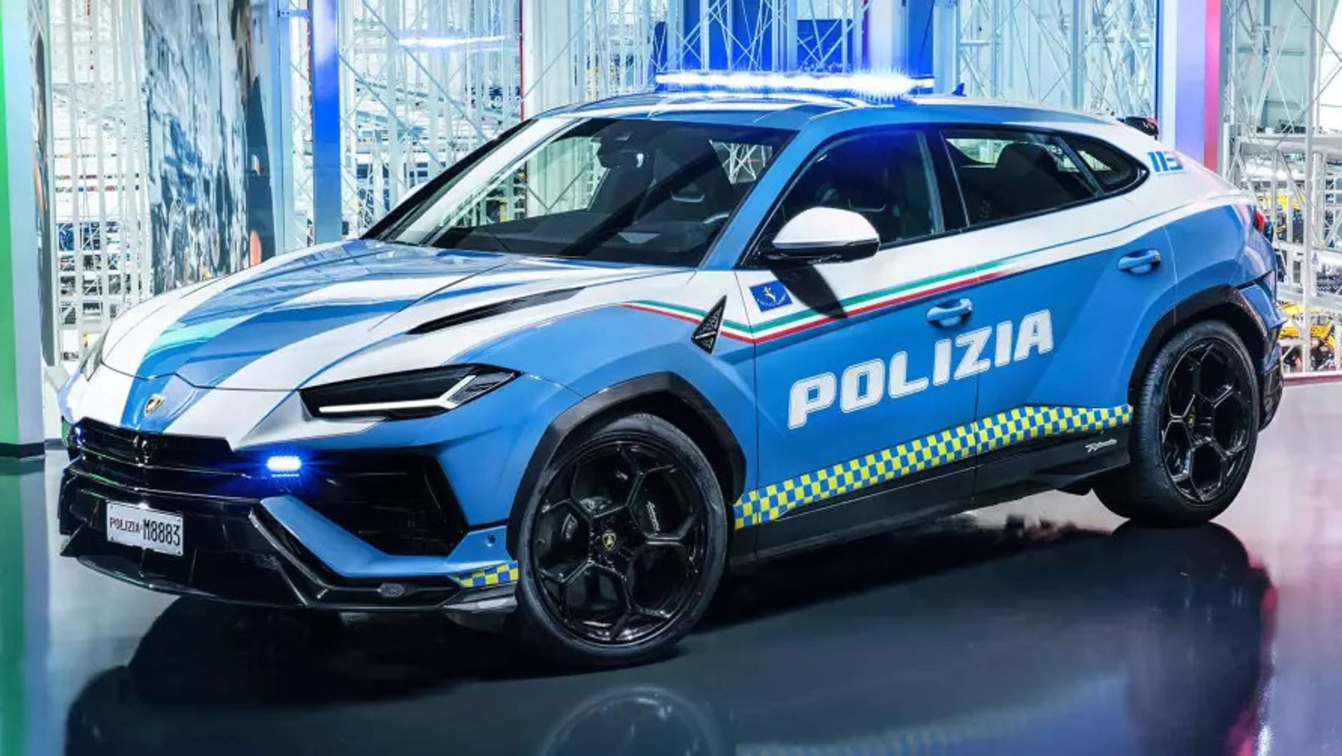 Lamborghini Urus Italiaanse politie