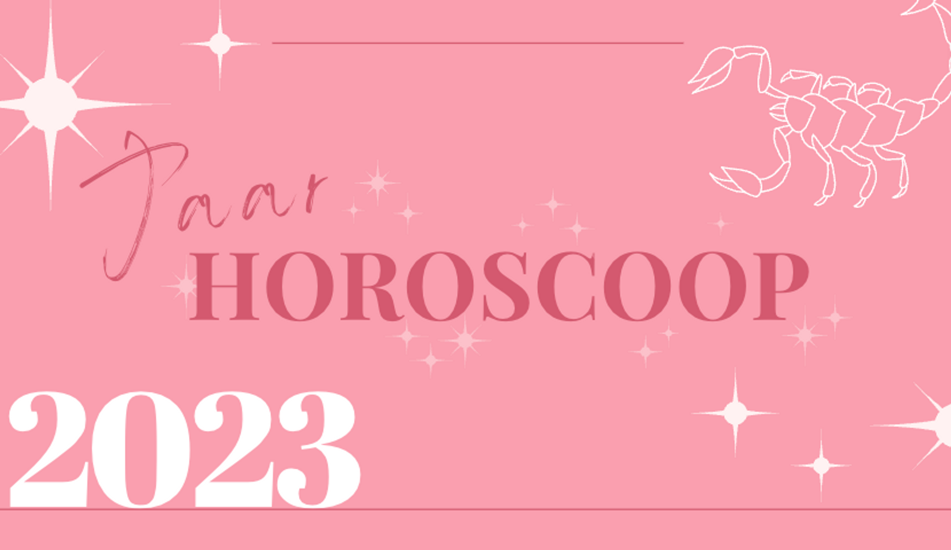 Jaarhoroscoop! Alle verwachtingen voor 2023 voor Schorpioen
