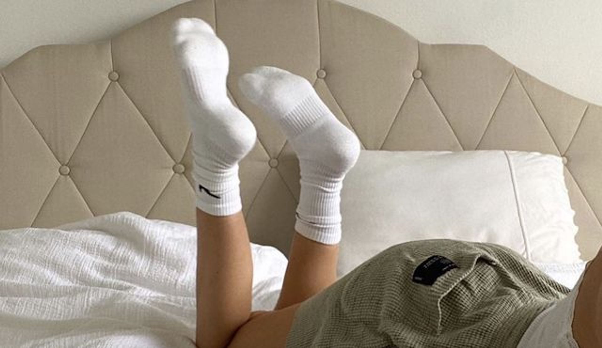 sokken-in-bed