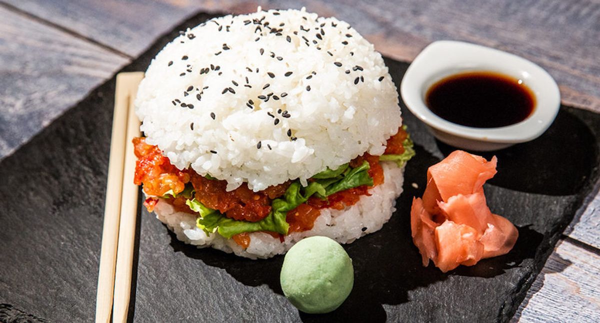 Dit Recept Voor Een Heerlijke Sushiburger Gaat Viral Op TikTok