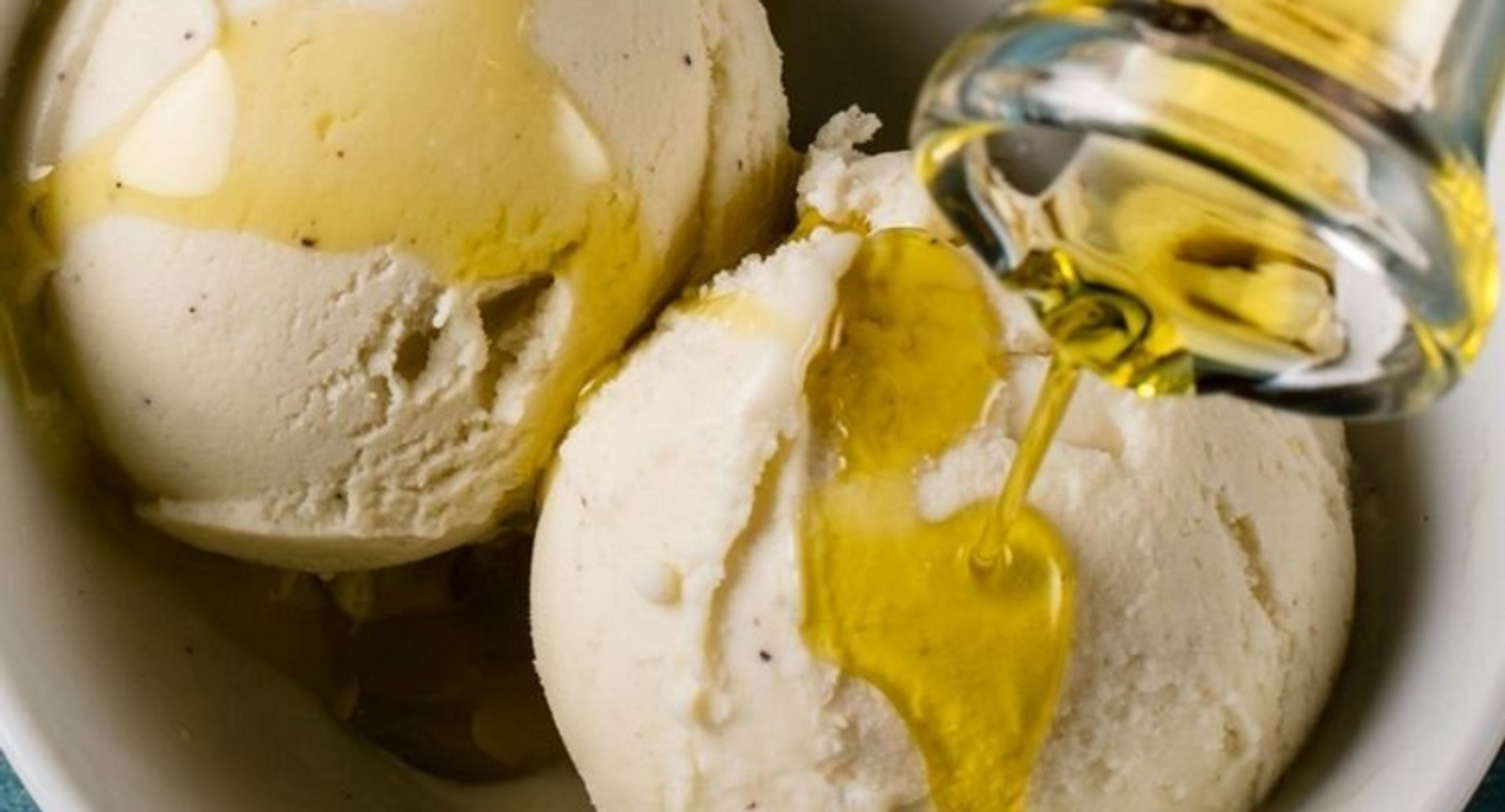 vanille-ijs-olijfolie