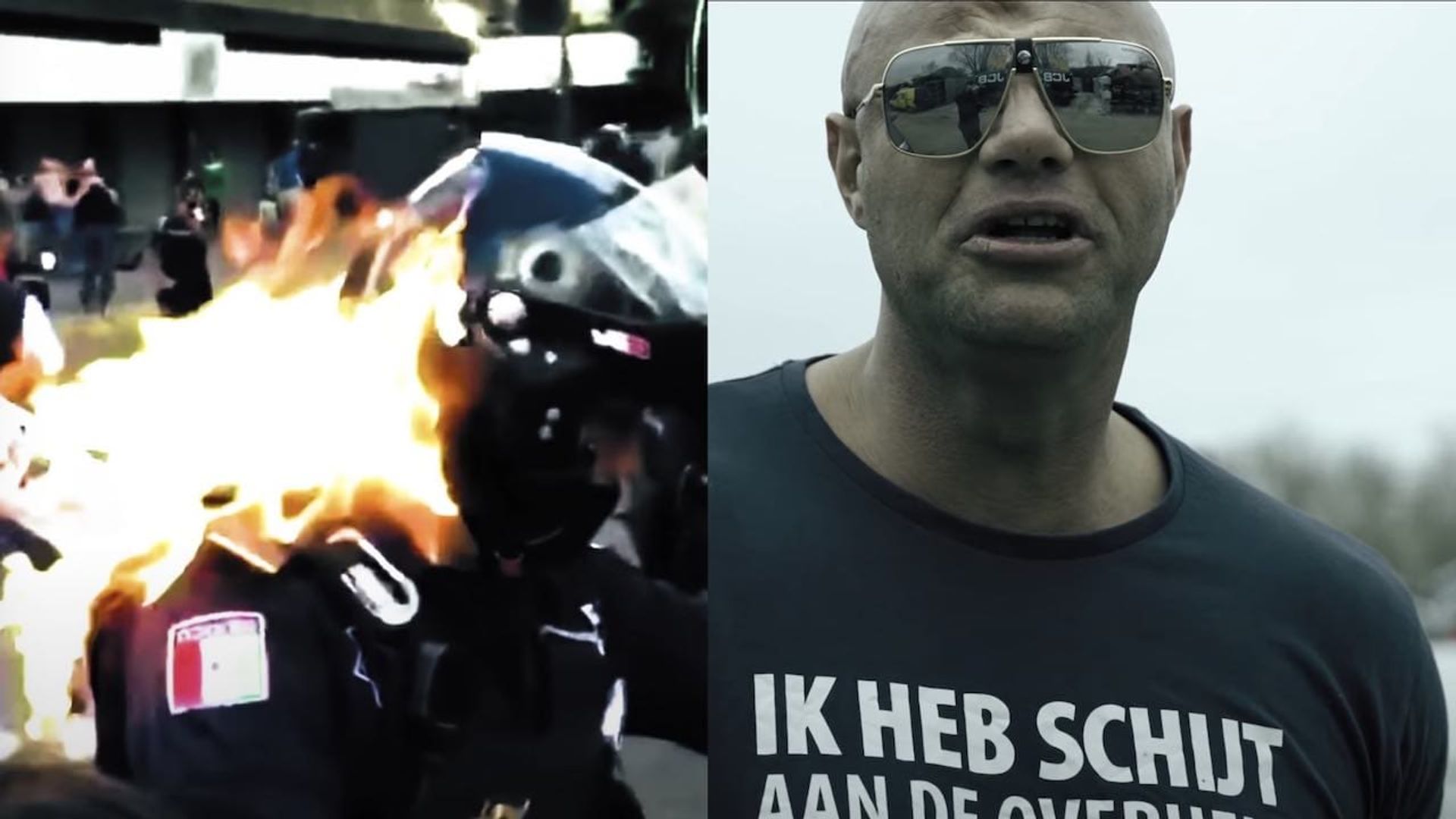 Alex Soze shockeert met videoclip. Promoot hij geweld tegen agenten