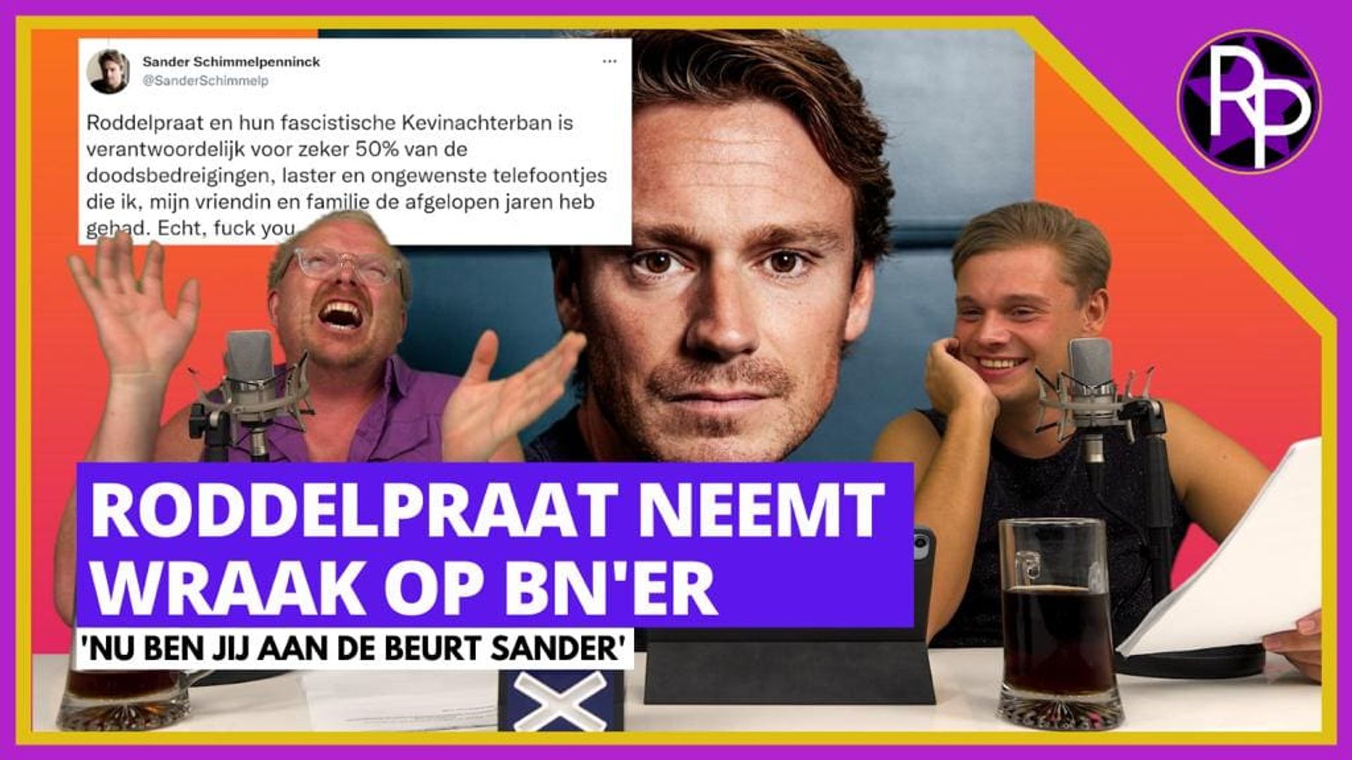 RoddelPraat neemt wraak op Sander Schimmelpenninck