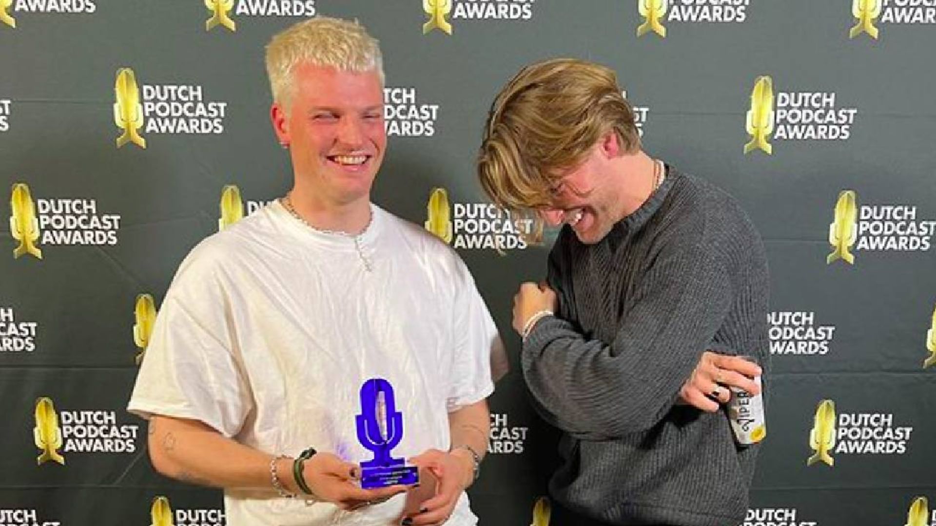 Sam en Rijk Hofman winnen Beste Podcast Award
