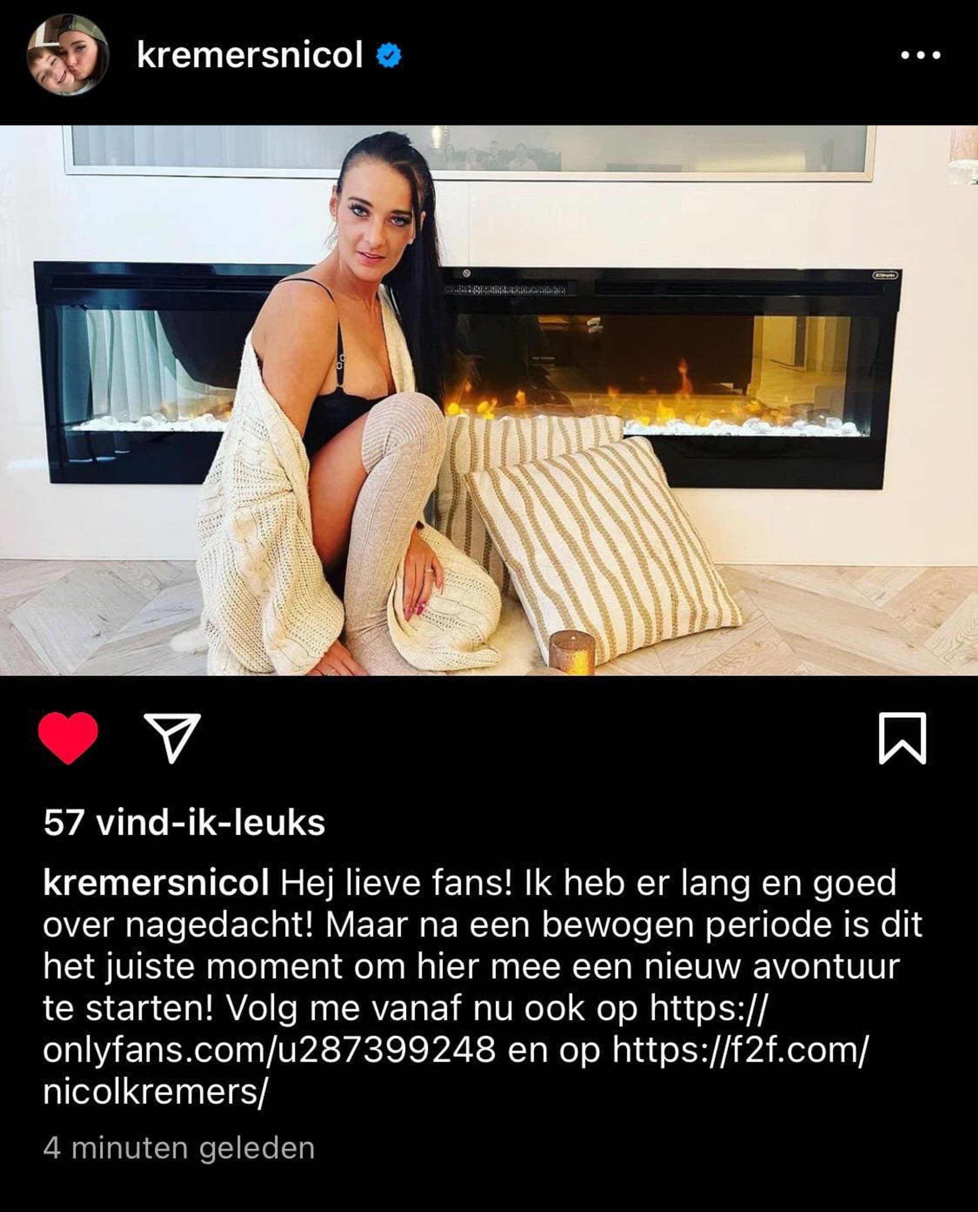 Nicol Kremers verkoopt haar lichaam op internet voor geld - RoddelPraat -  Showbizz en Entertainment Nieuws