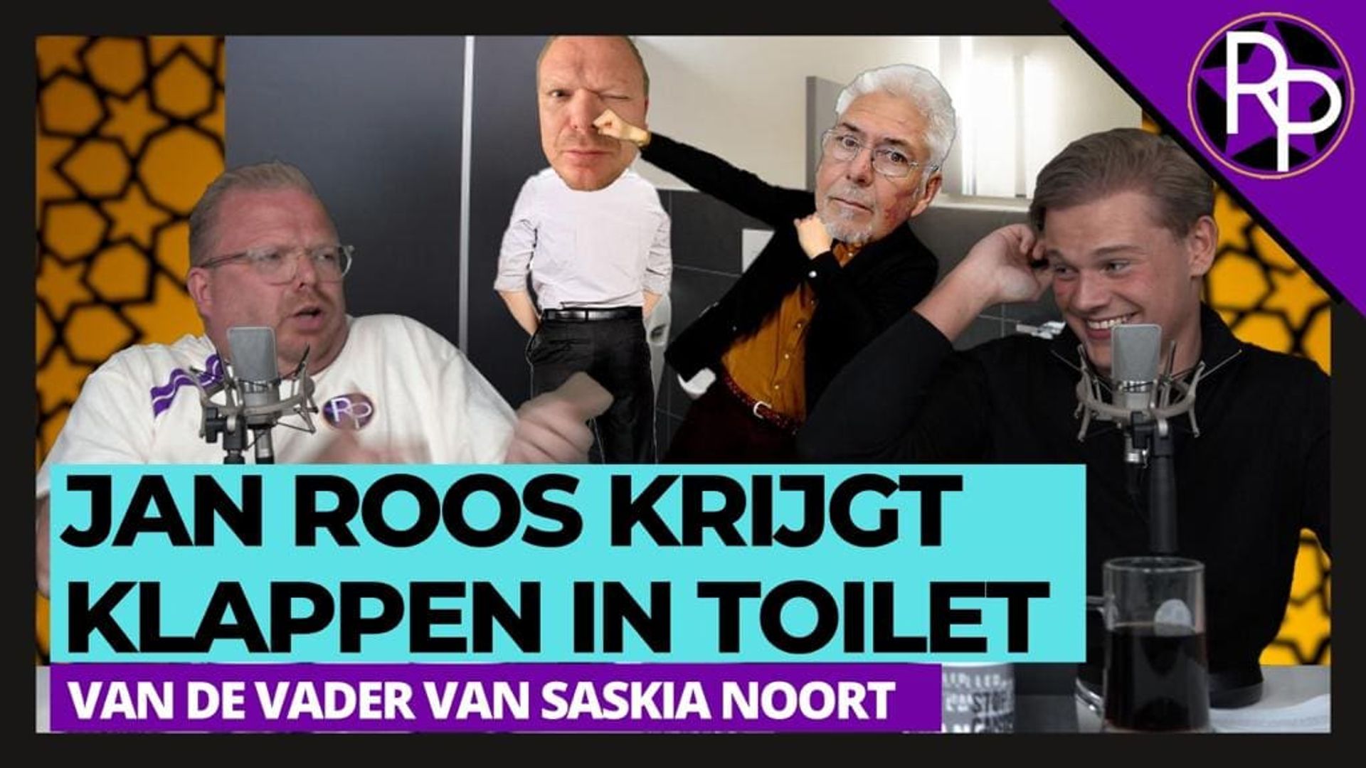 Jan Roos krijgt klappen van vader Saskia Noort: 'Hij moest naar het ziekenhuis'
