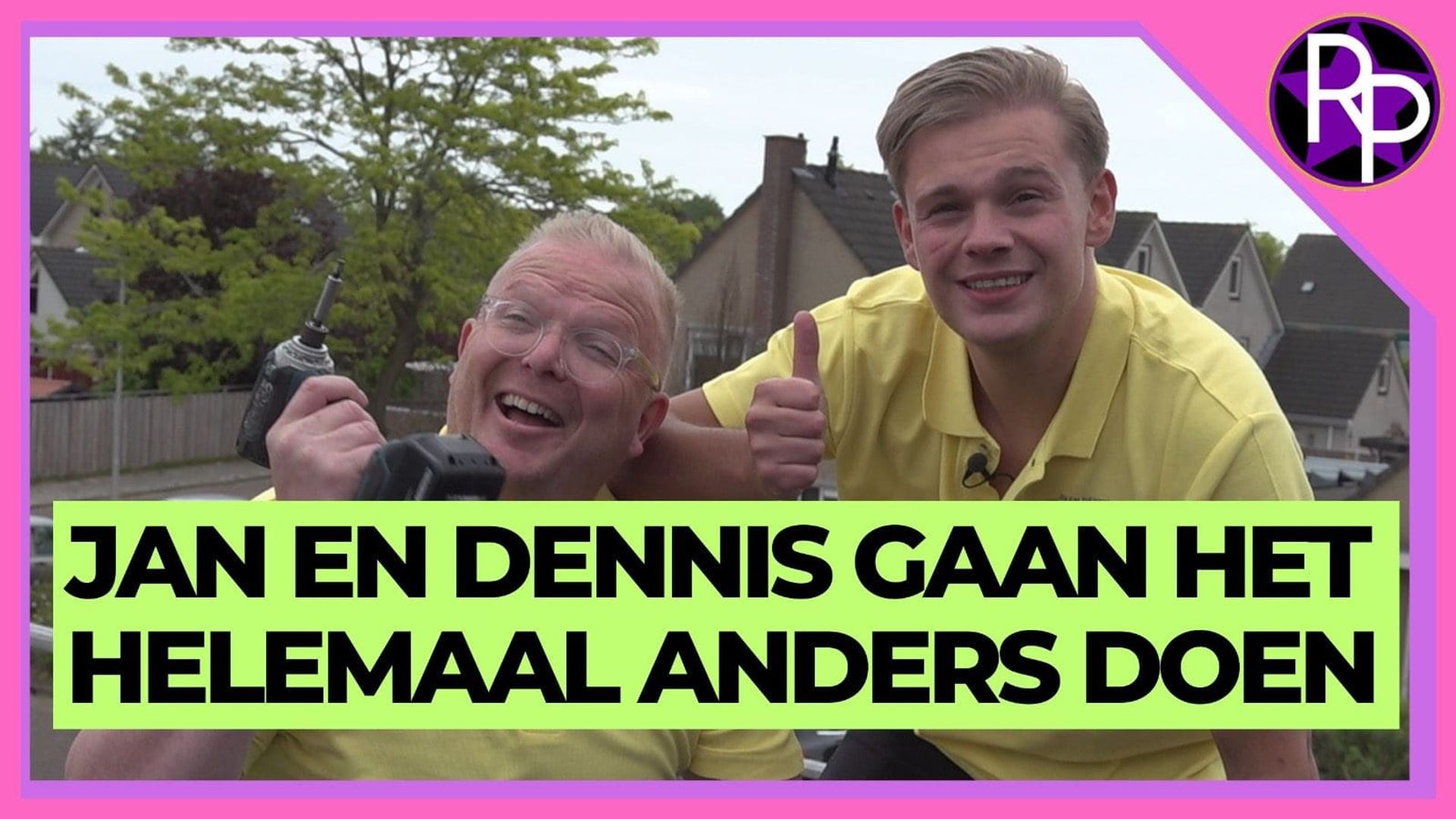 Jan Roos en Dennis Schouten gaan het helemaal anders doen