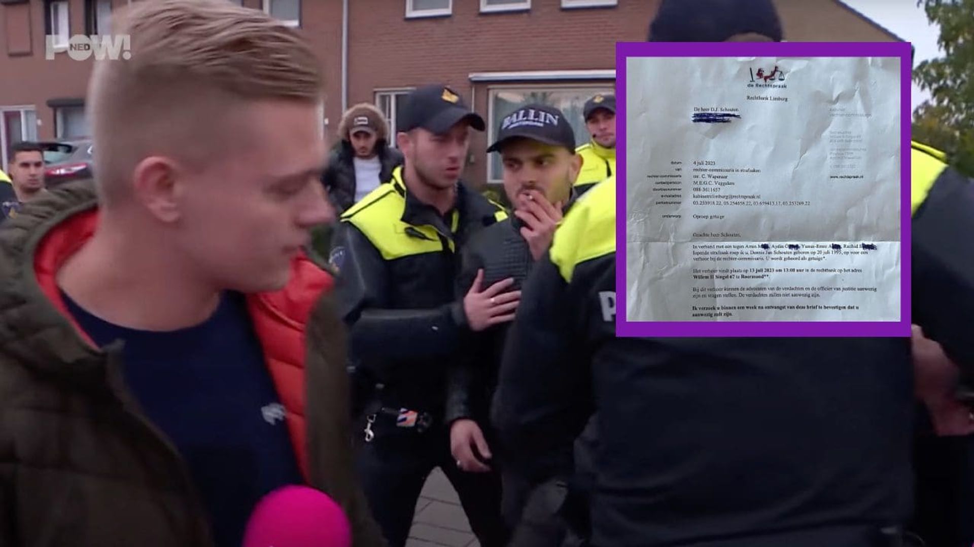 Politie gaat Dennis Schouten arresteren