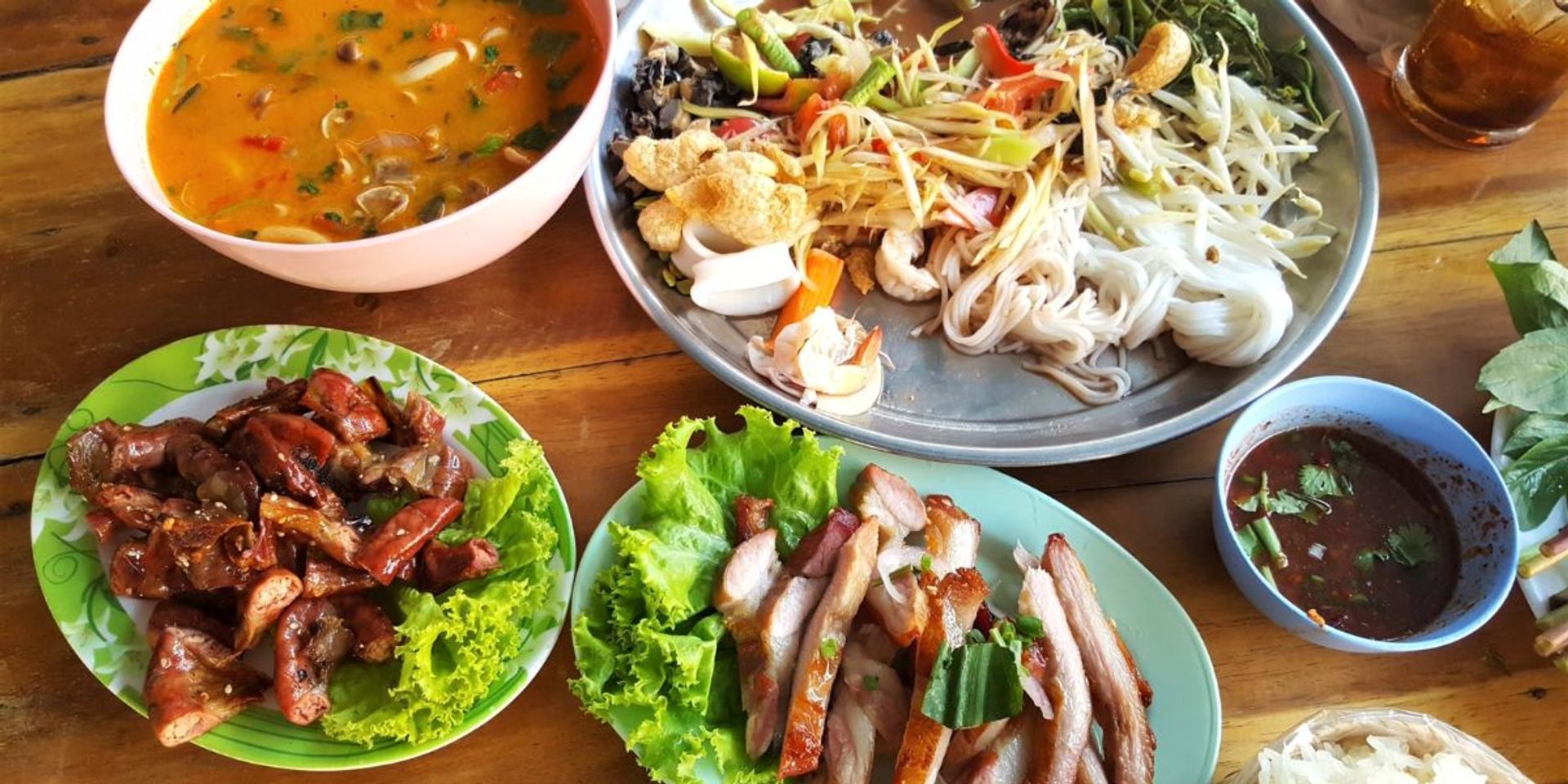 Most populair Thailand dishes